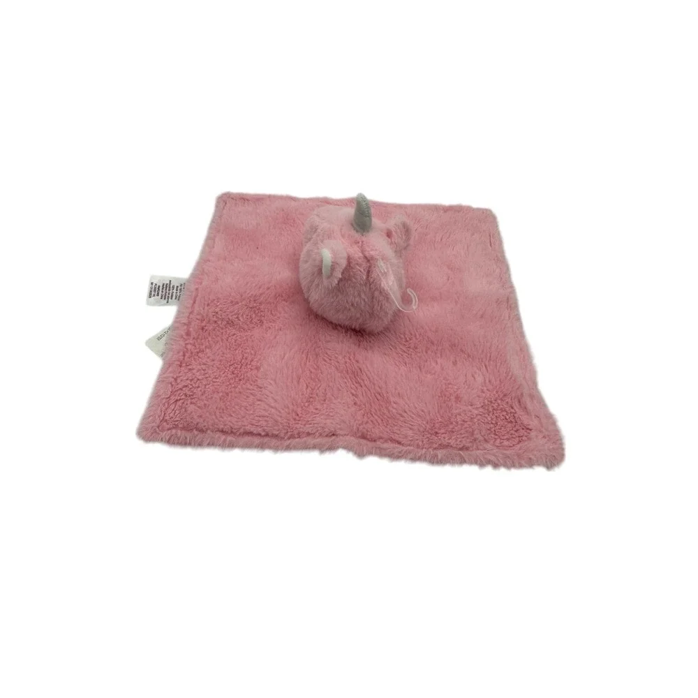 Pink‎ Unicorn Lovey Plush Baby Security Blanket Parents Choice Brand